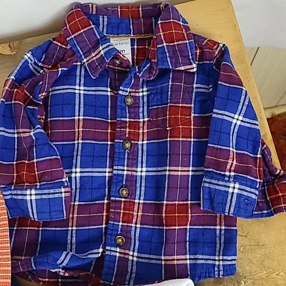 Carter's 3m fleece, bodysuit hoodie and long sleeve - Picture 4 of 5